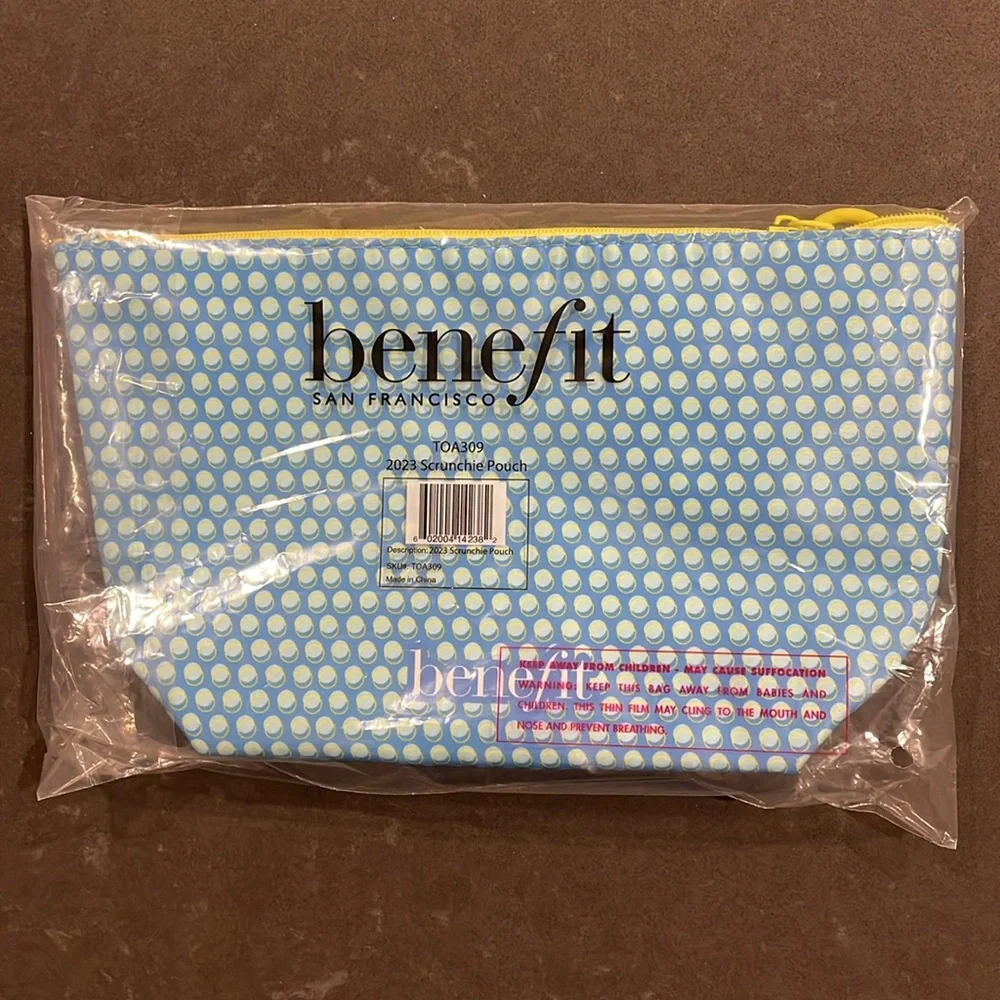 Set of 3 Benefit Cosmetics Makeup Cosmetics Bags